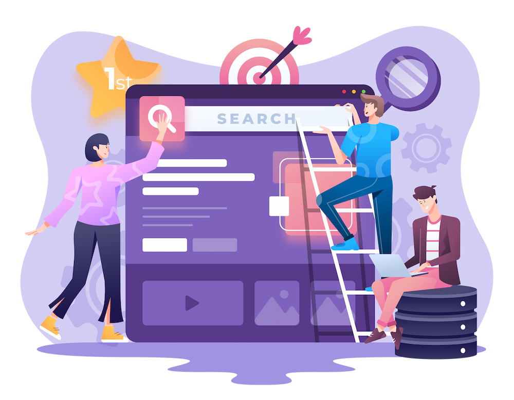 SEO Optimization illustrative image of seo